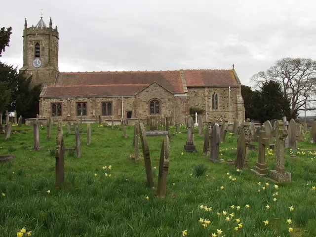St. Mary The Virgin, Dudleston Great freestone built church standing in a classic churchyard with Yew Trees.