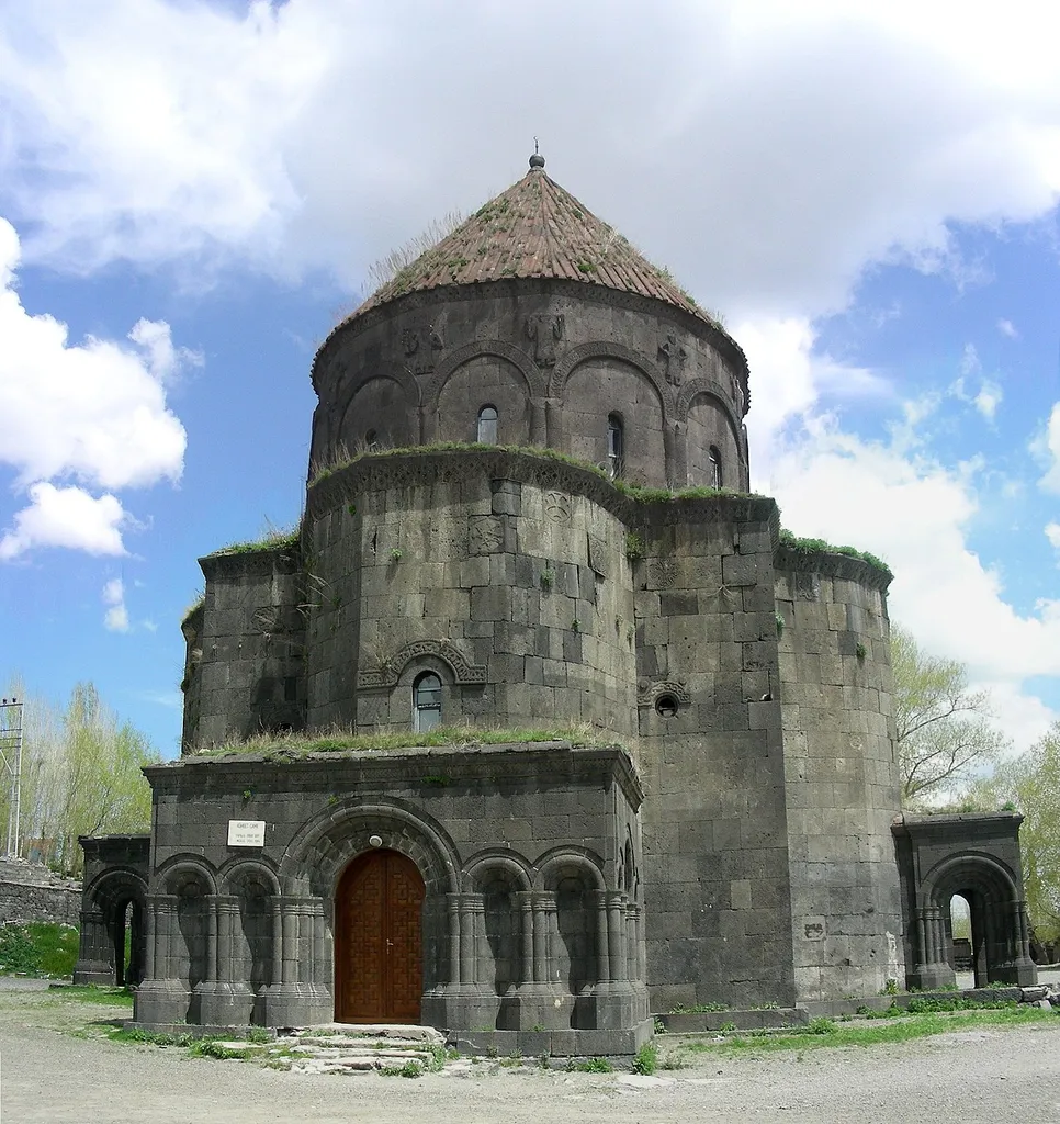 Kars, armenische Kathedrale, Heilige-Apostel-Kirche / Սուրբ Առաքելոց Եկեղեցի (10. Jhdt.)