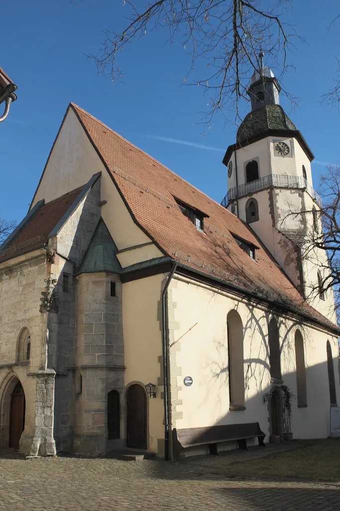 Evangelische Stadtkirche in Rosenfeld im Zollernalbkreis (Baden-Württemberg/Deutschland)