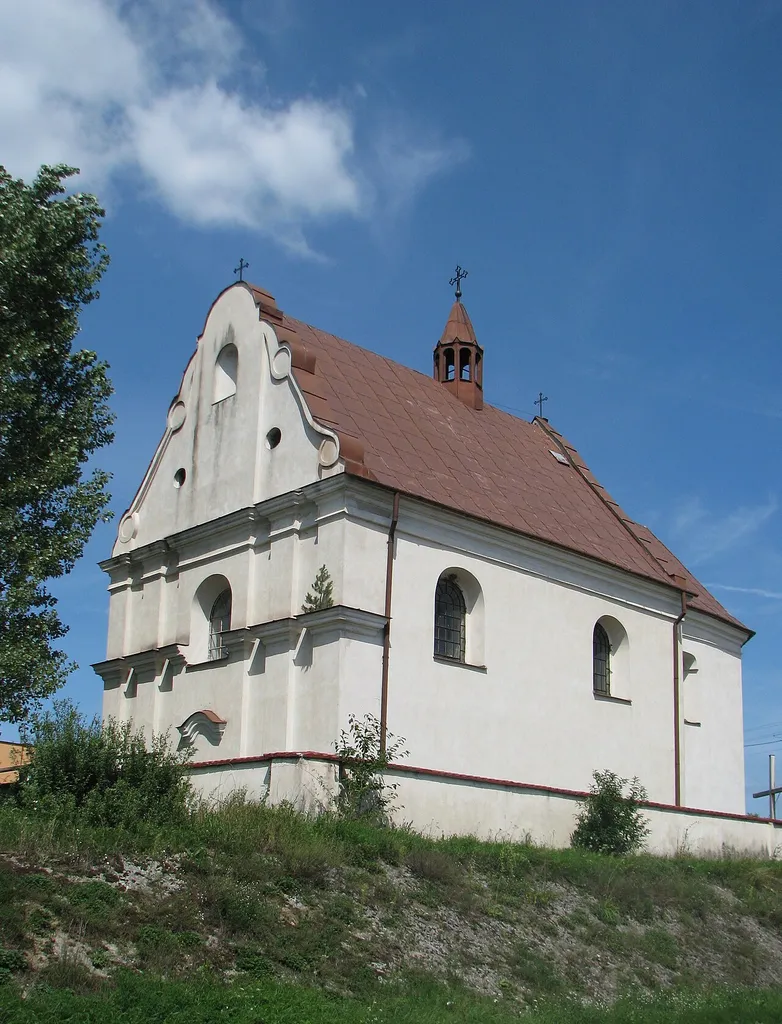 The Saint Anne church in Raków, Poland.