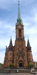 Protestant town church in Mylau