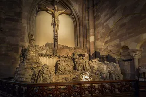 Sculpture of Jesus Christ on the Mount of Olives, Strasbourg Cathedral