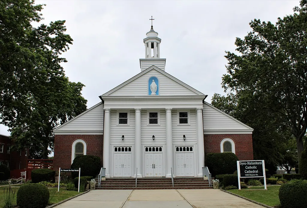 St. Vincent de Paul Syro-Malankara Catholic Cathedral in Elmont, New York.