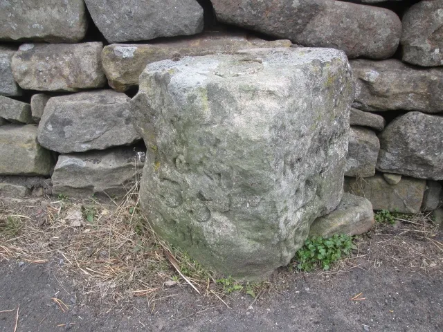 Old Milestone by the A68, Rochester
