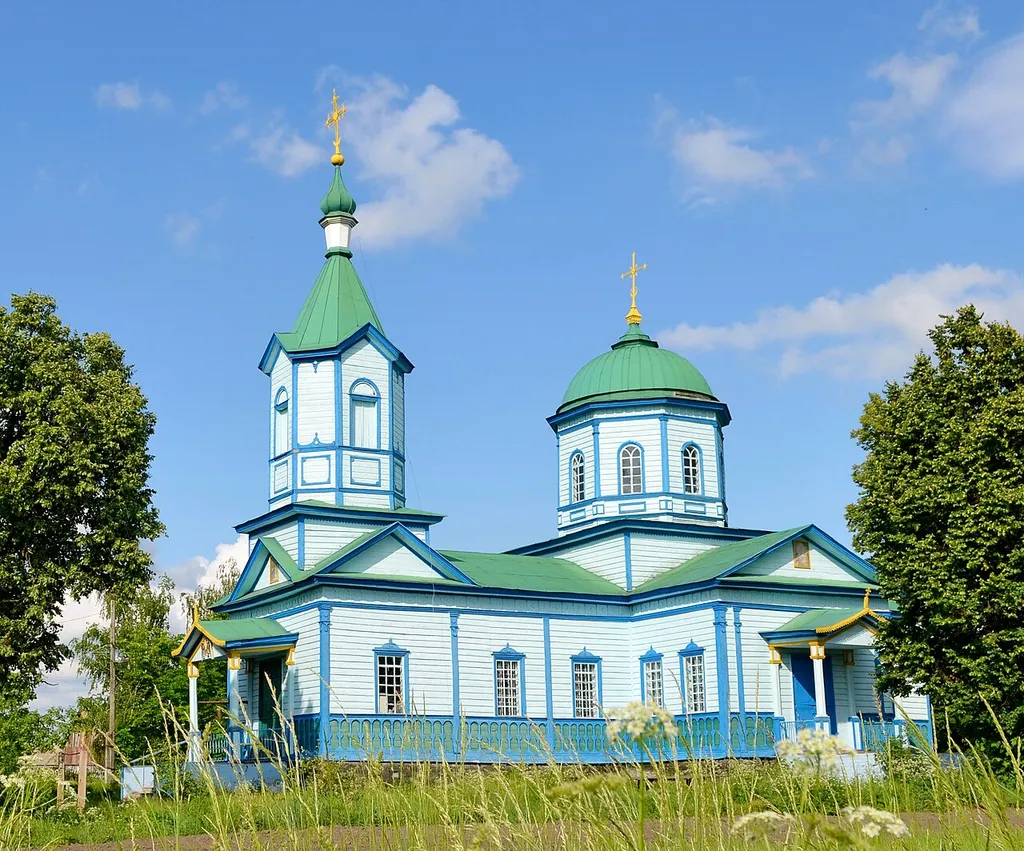 Вознесенська церква (дерев'яна), село Лук'янівка Київської області
