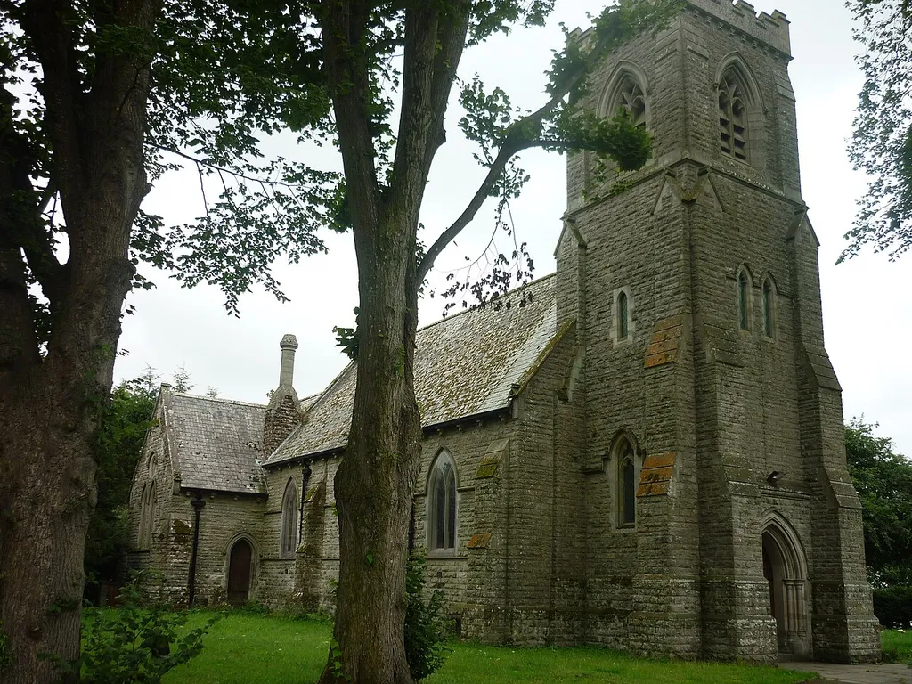 St David's parish church, Miskin, Pontyclun, South Wales