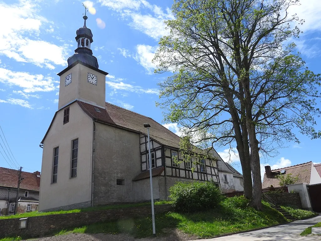 Kirche in Wenigenauma, Thüringen