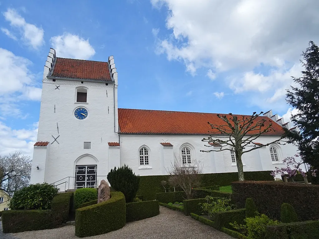 Hvalsø Kirke in Kirke Hvalsø in Denmark.