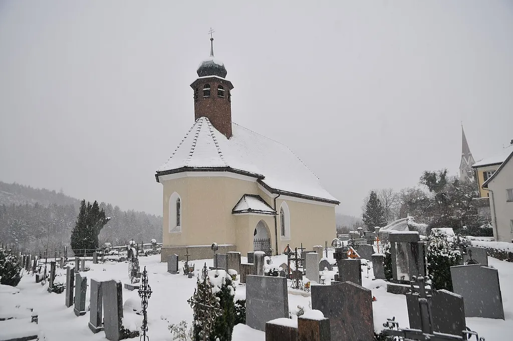 Friedhofskirche hl. Michael auf dem Liebfrauenberg in Rankweil.