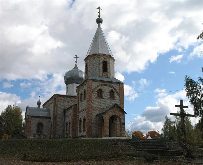 Orthodox church in Asipovichy (Асiповiчы; Осиповичи) in Mogilev region.