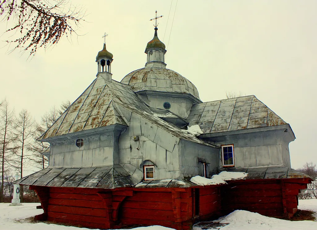 Церква Успення Пресвятої Богородиці (дер.), с. Верхобуж,