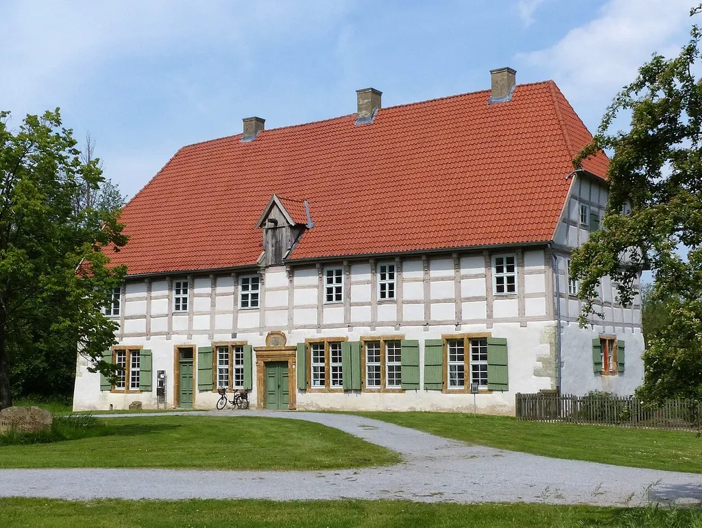 Herrenhaus der Werbrug Spenge, Zustand 2019