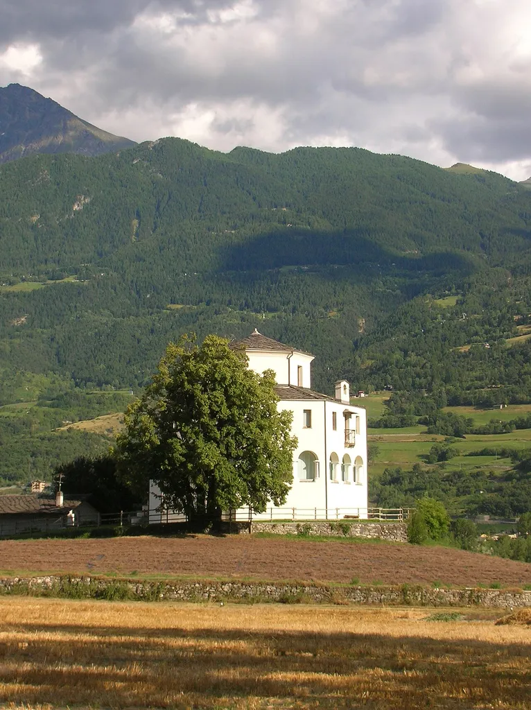 Castello di Montfleury, Aosta, Valle d'Aosta, Italia.
