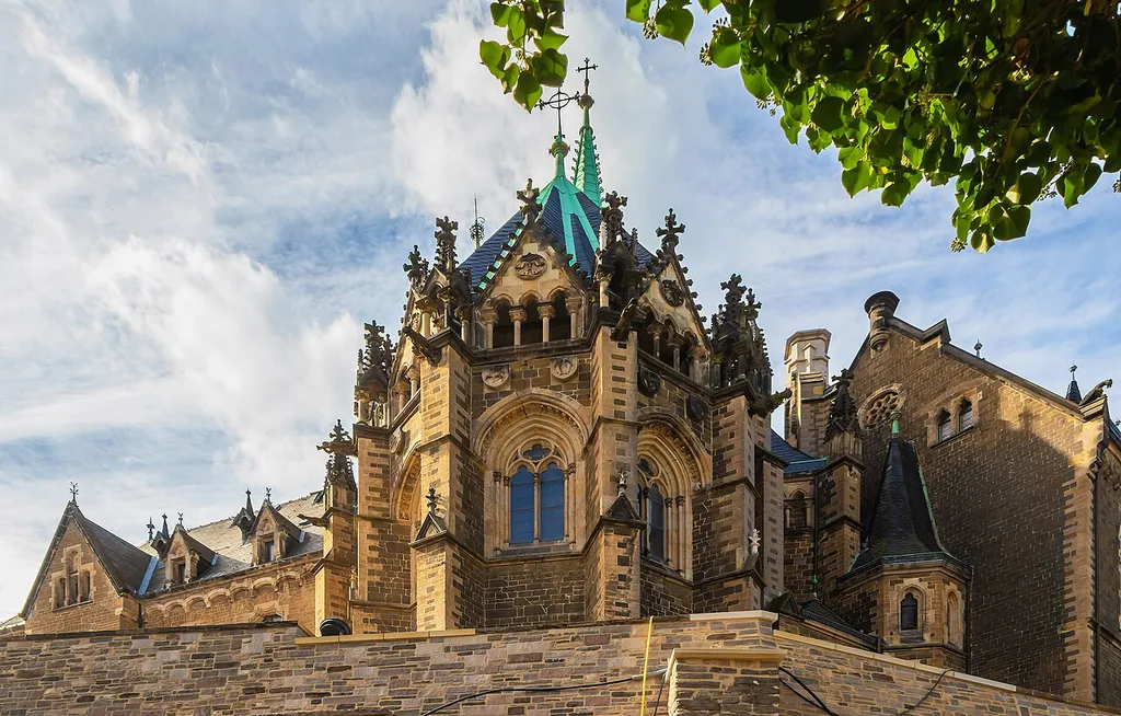 Wernigerode Castle, Wernigerode, Harz district, Saxony-Anhalt, Germany