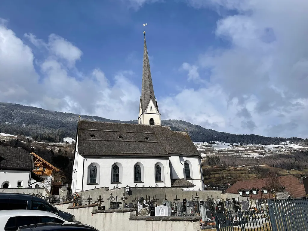 This media shows the remarkable cultural object in the Austrian state of Tyrol listed by the Tyrolean Art Cadastre with the ID 115767. (on tirisMaps, pdf, Fotoarchiv Tiroler Kunstkataster, more images on Commons, Wikidata)