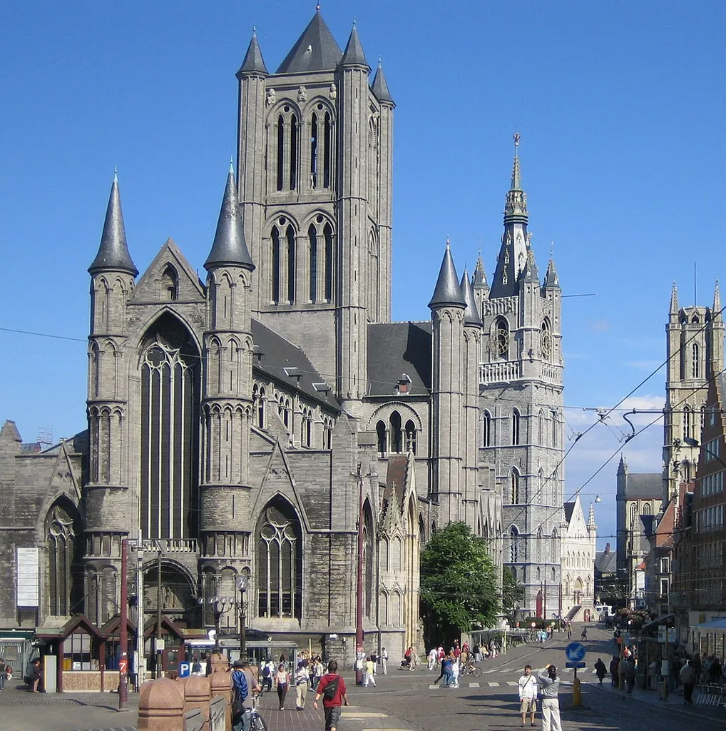 St. Nicholas' Church, Ghent, Belgium.