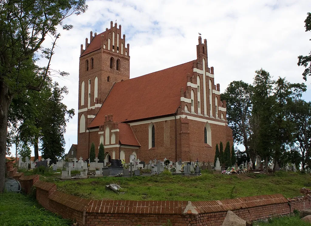 Church, Unikowo, gmina Bisztynek, powiat bartoszycki, Warmian-Masurian Voivodeship