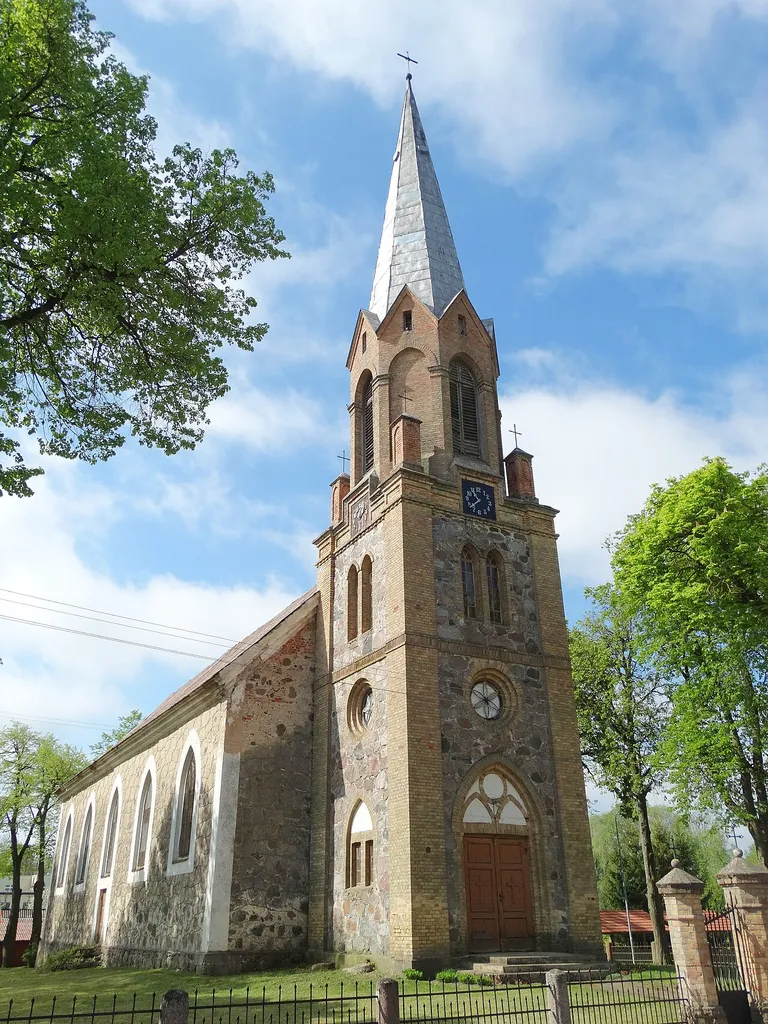 Evangelical Lutheran Church, Žeimelis, Lithuania