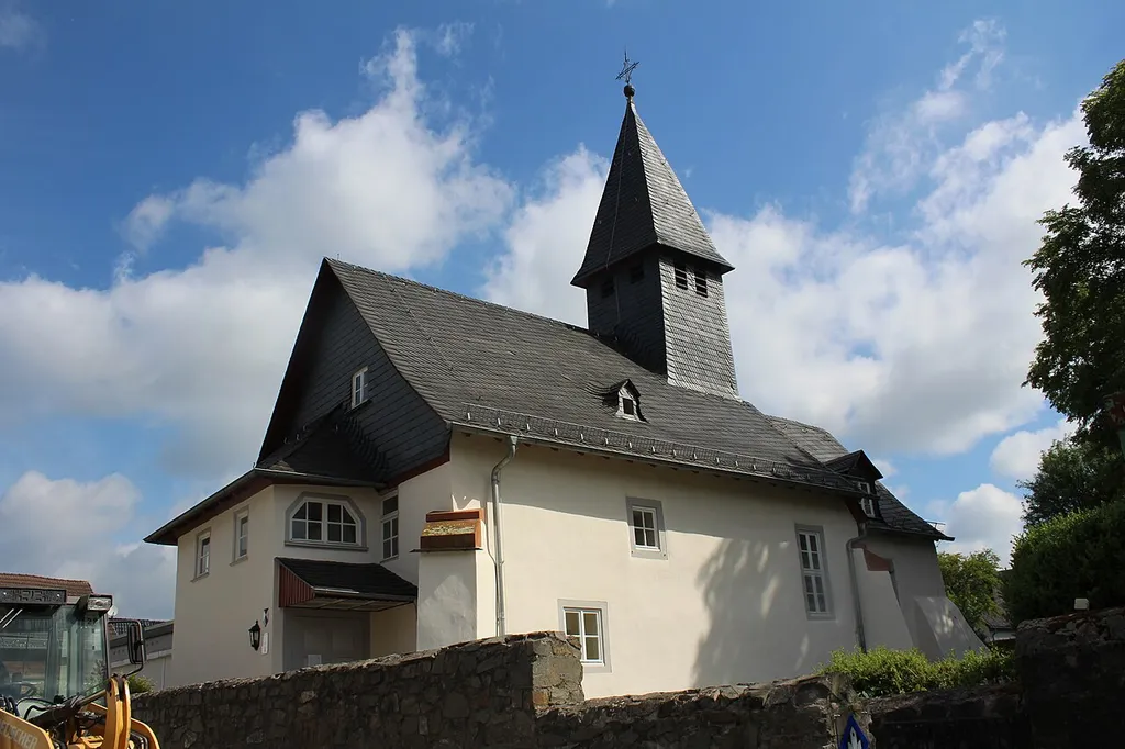 Ev. Kirche Laufdorf, Wetzlar, Lahn-Dill-Kreis, Hessen, Deutschland