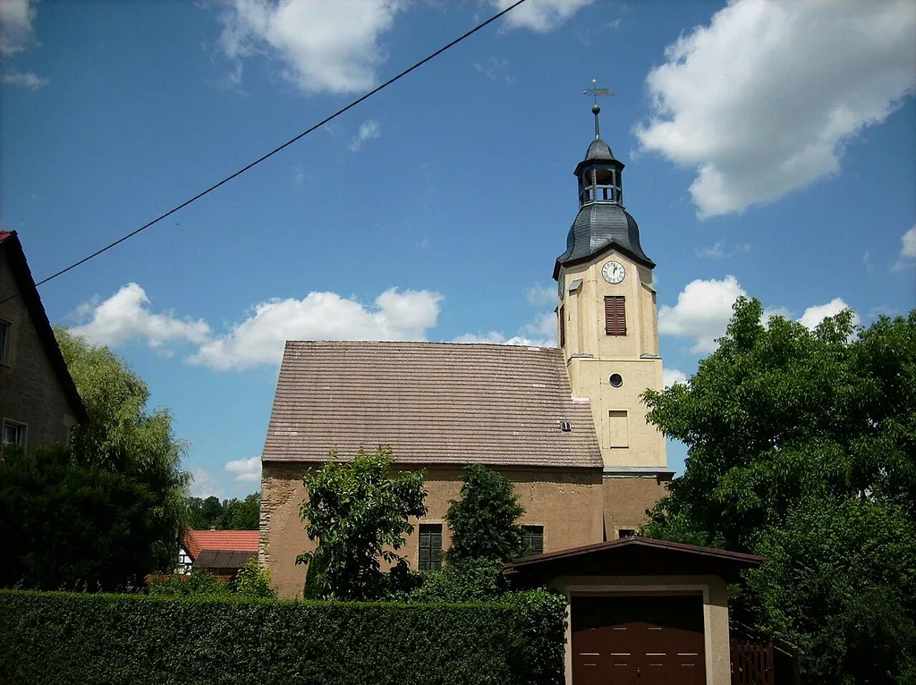 Church of the village of Loitsch (Zeitz, district of Burgenlandkreis, Saxony-Anhalt)
