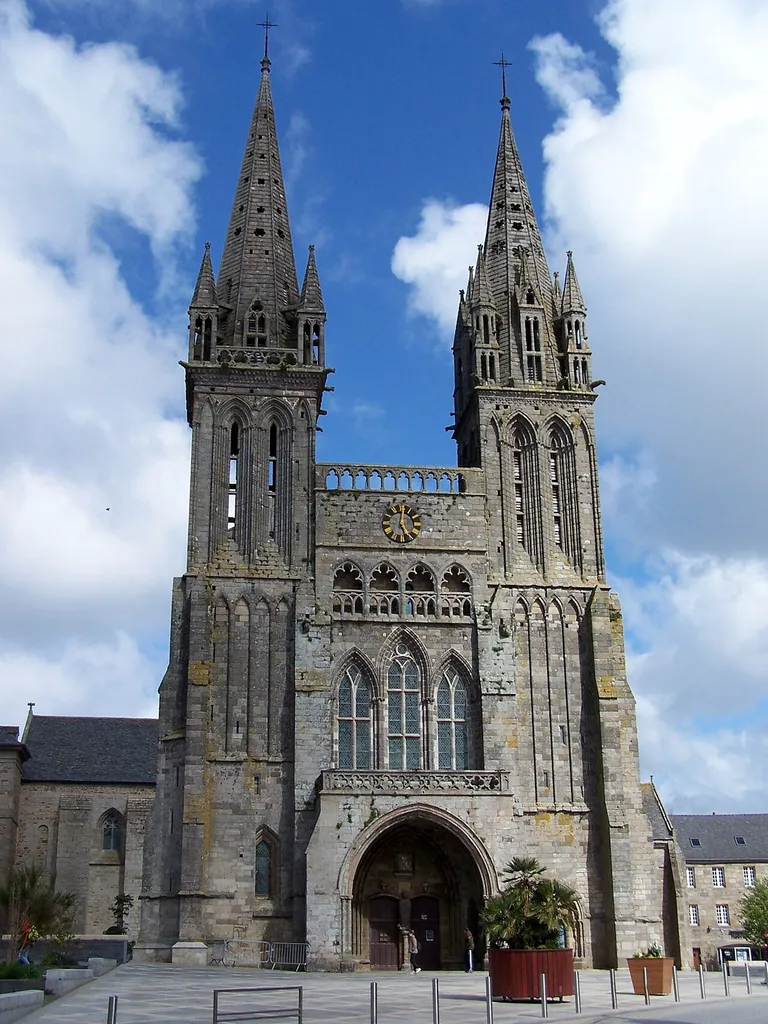 Façade de la cathédrale Saint-Paul-Aurélien de Saint-Pol-de-Léon