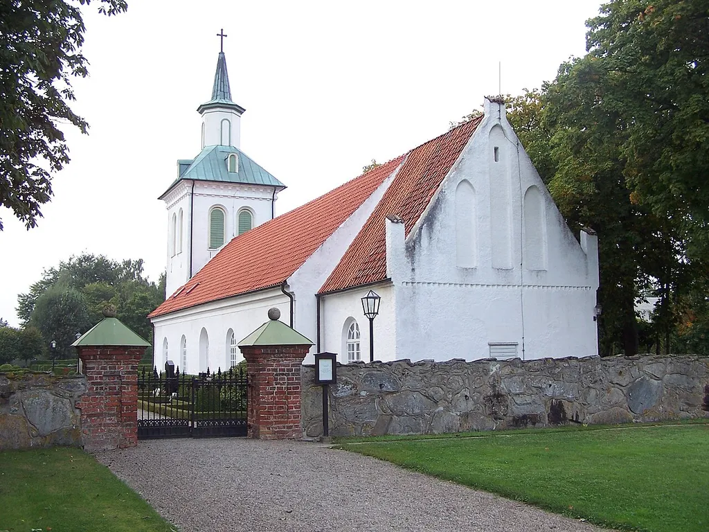Ysane church, near Sölvesborg, Sweden.
