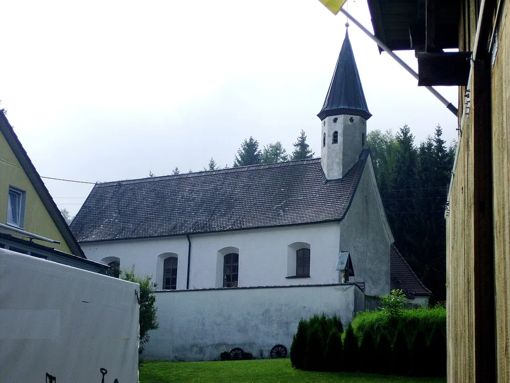 Ellenbrunn (Markt Rennertshofen) im Landkreis Neuburg-Schrobenhausen, Ortskirche St. Martin
