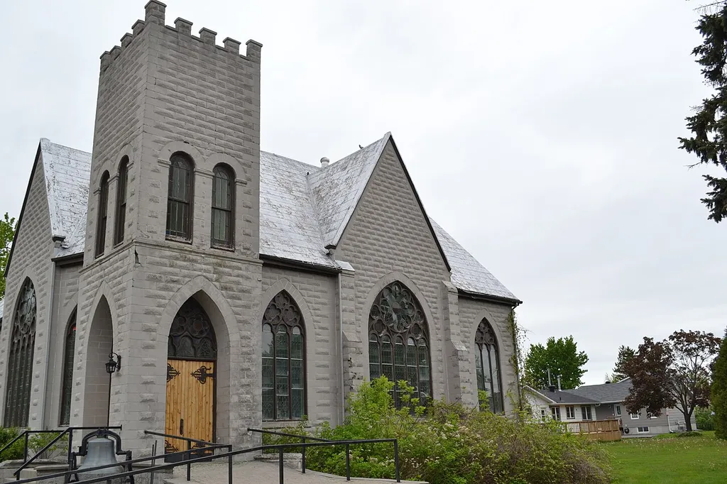 Right side of St. Luke's-Knox Presbyterian Church in Finch, part of Berwick in the North Stormont county in Ontario
