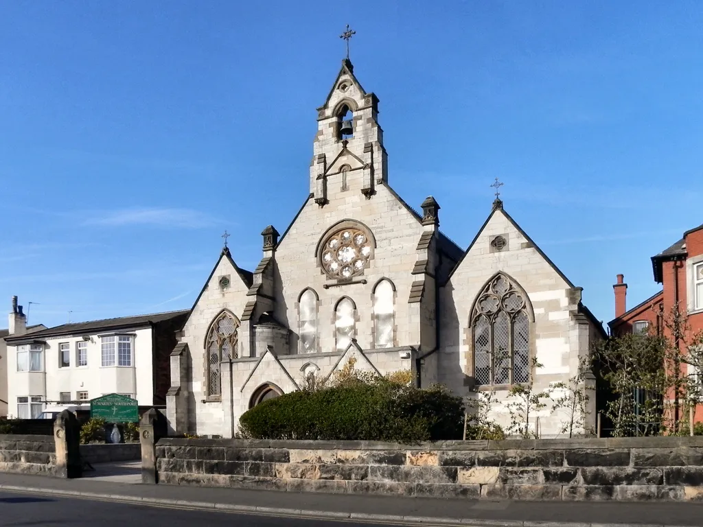 Photograph os St Marie's Church, Southport, Merseyside