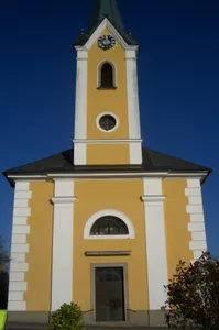 Alberndorf parish church in the Riedmark