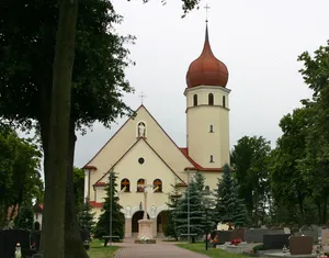 Sacred Heart church in Kąty Opolskie