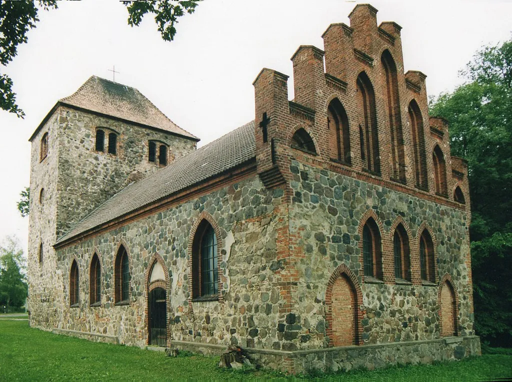 Die Dorfkirche von Batzlow