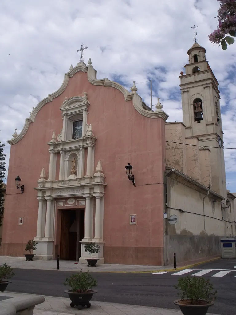 vista general de la iglesia parroquial de la Purísima Concepción