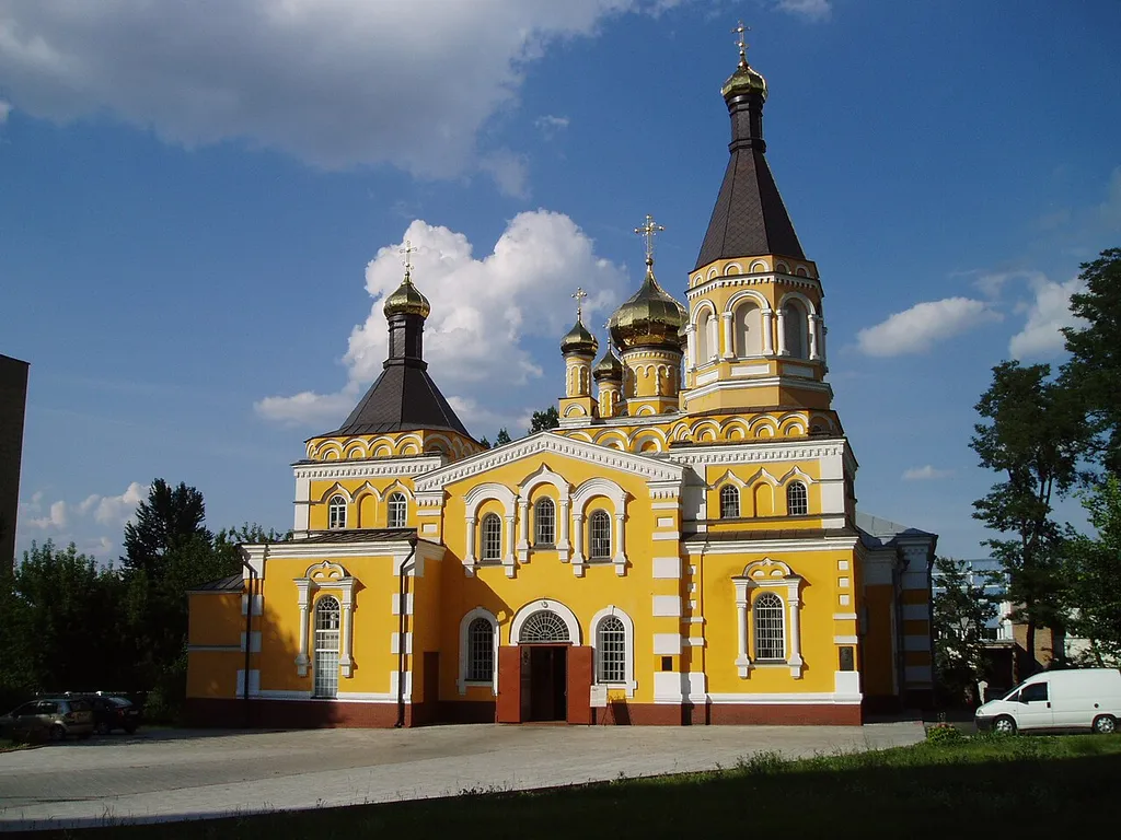 A photo of Pokrova church in Kyiv, where metropolitan Vasyl (Lypkivskiy) served as a priest from 1905 till 1919. The church was built in 1897