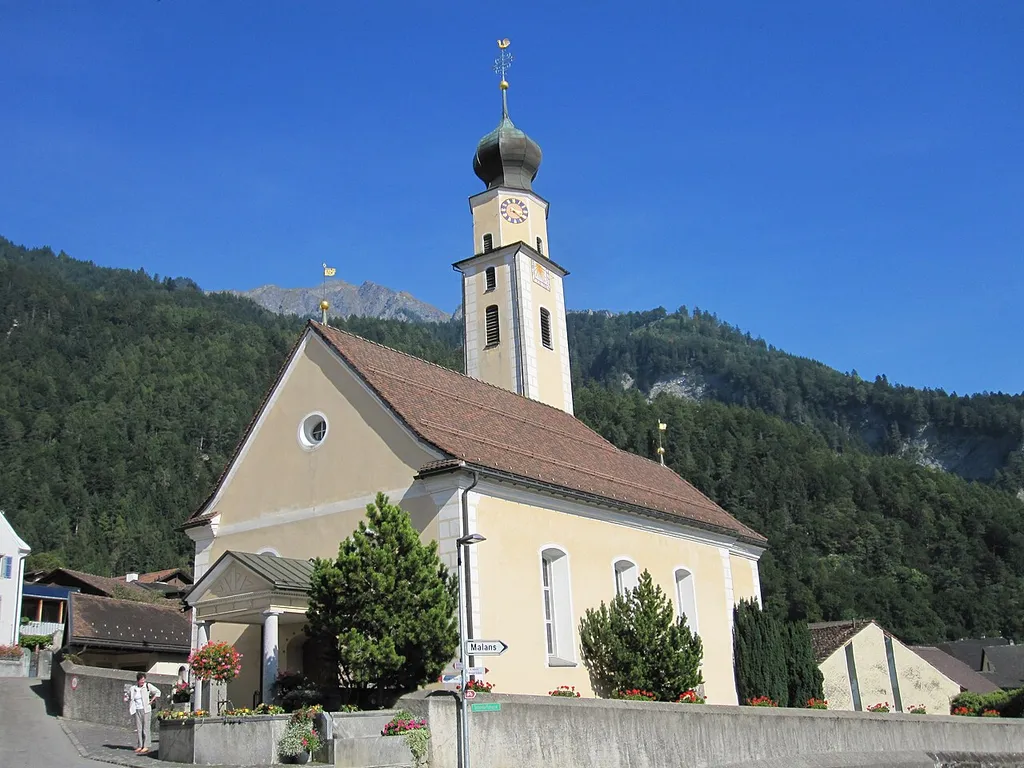 reformierte Kirche Jenins (Kanton Graubünden)