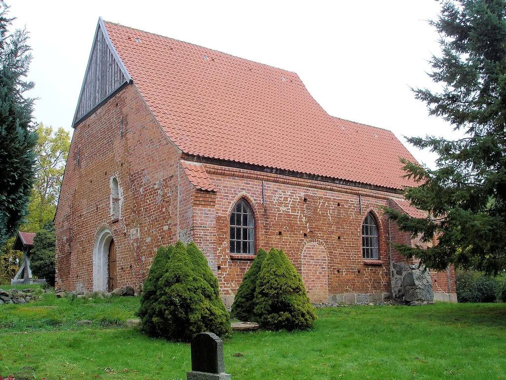 Church in Berendshagen, Mecklenburg, Germany