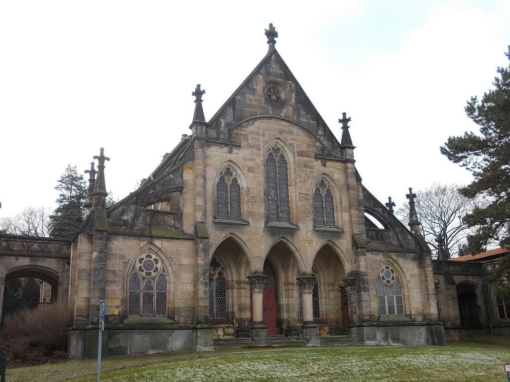 Cemetery chapel in Altenburg (Thuringia)