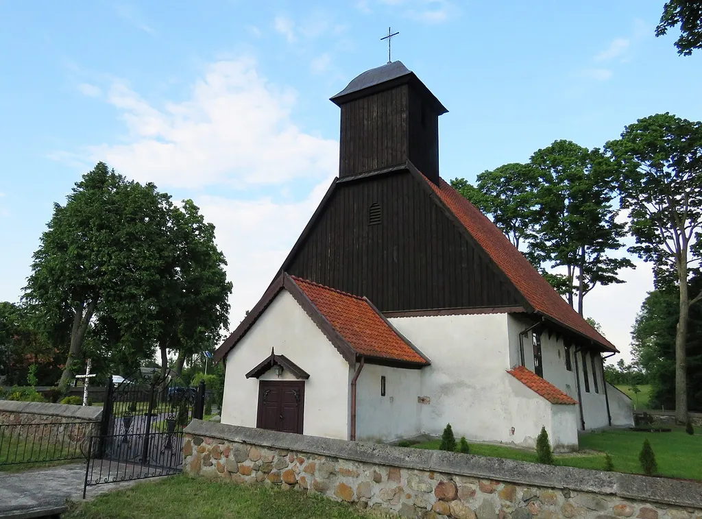 Kanigowo - rzymskokatolicki kościół filialny pw. Podwyższenia Krzyża Świętego, XV, XVIII