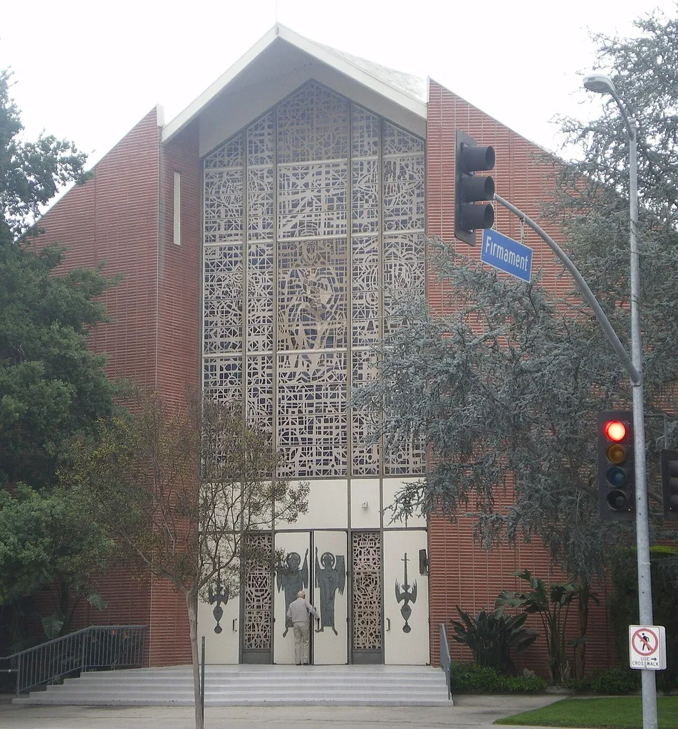 St. Cyril of Jerusalem Church, Ventura &amp; Firmament, Encino, Los Angeles, California Ventura &amp; Firmament, Encino, Los Angeles, California