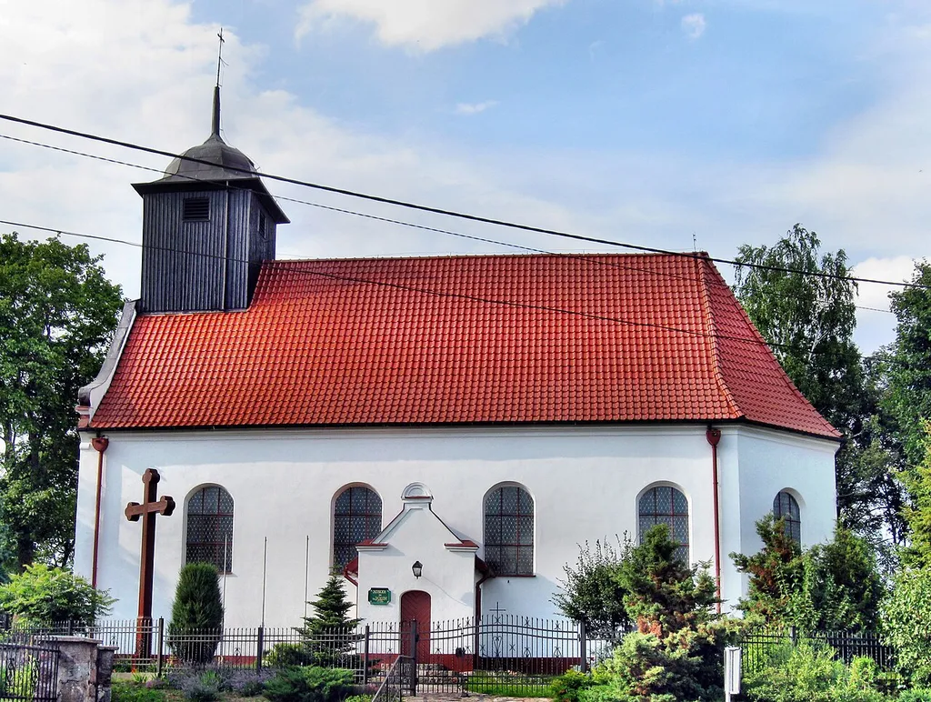 Kłodawa, powiat gdański, kościół p.w. św. Jakuba