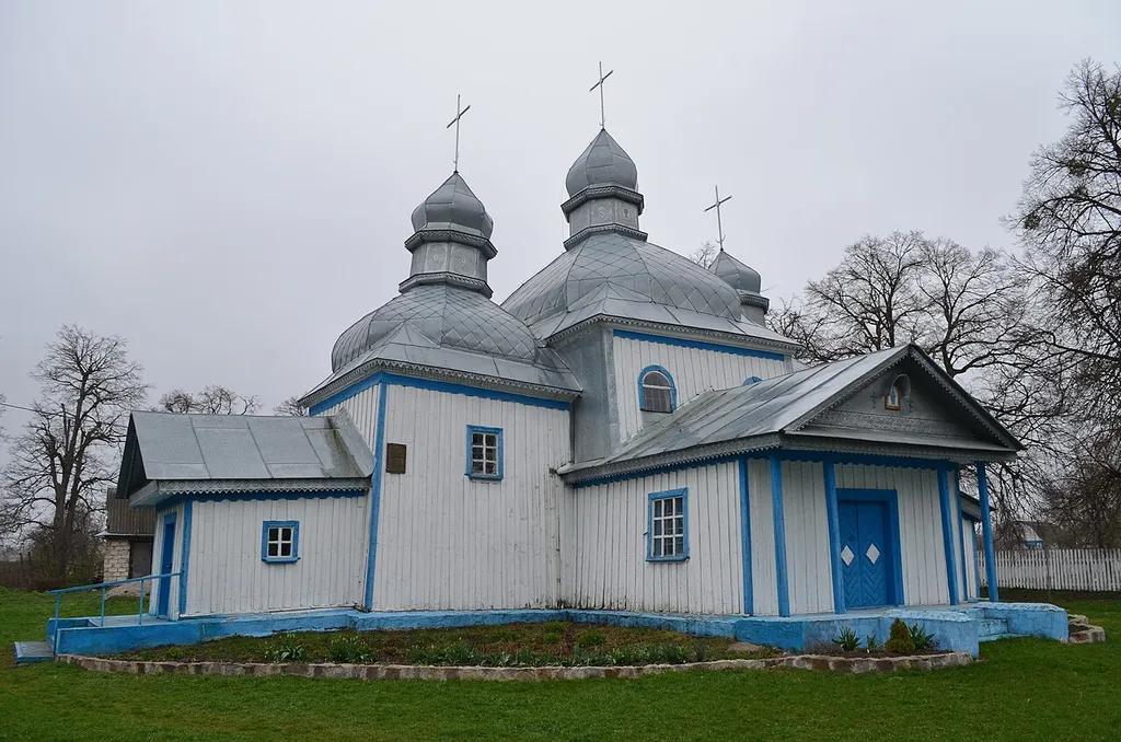 Кожанка. Миколаївська церква. 1758 р. Українська народна архітектура