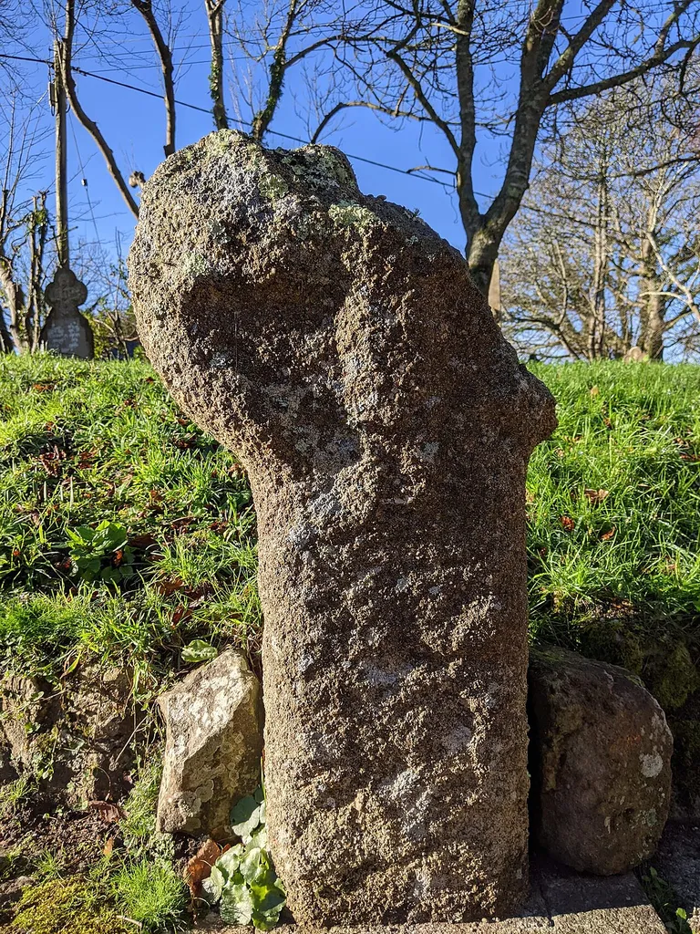 Old Wayside Cross moved to St Hilary church
