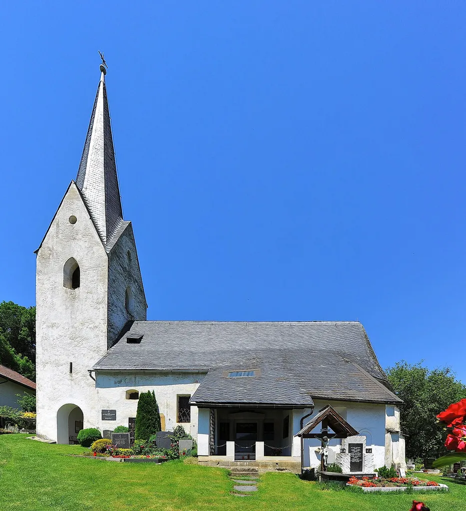Subsidiary church Saint Bartholomew at Lebmach #122, municipality Liebenfels, district St. Veit an der Glan, Carinthia, Austria