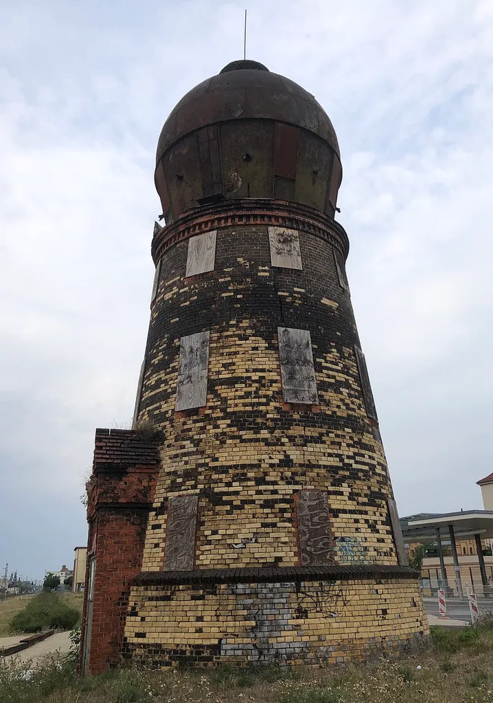 Wasserturm Bahnhof Merseburg