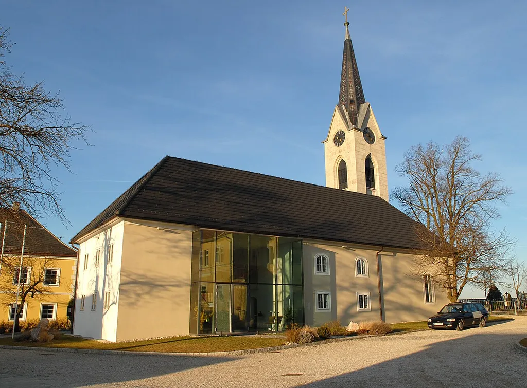 Evangelisches Bethaus in Neukematen in Oberösterreich, errichtet 1783, Turmbau 1878-81, Renovierung 2001-04 This media shows the protected monument with ObjektID 15224 in Austria. (Commons, de, Wikidata)