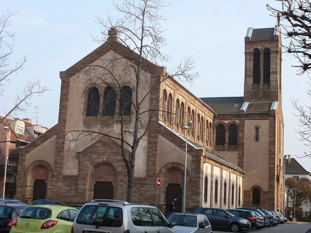 church Saint Aloyse (Aloysius Gonzaga) in Strasbourg Neudorf