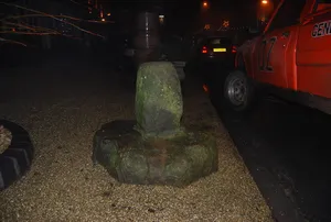 Wayside cross on High Street, 140m south west of St Mary's Church