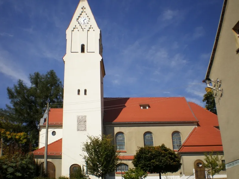 Evang.-Luth. Church in Schönberg, Bad Elster, Saxony, Germany