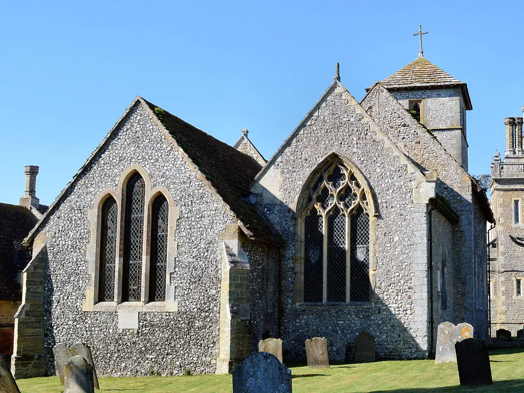 St Mary Church, Wiston House (cropped version of original uploaded on 20 March 2023 by Hassocks5489)