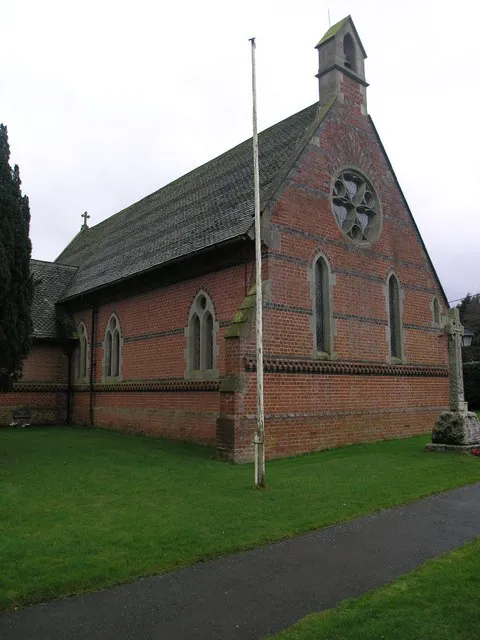 Holy Immanuel parish church, Fauls, Shropshire, seen from the northwest